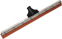SEYMOUR-MIDWEST - 23-15/16" Rubber Blade Floor Squeegee - Threaded End, Single Edge, Aluminum Holder - Exact Tool & Supply