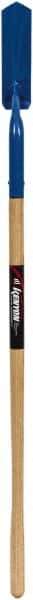 SEYMOUR-MIDWEST - 10" High x 3" Wide Round Steel Shovel - 48" Long Wood Straight Handle, Front Turned - Exact Tool & Supply