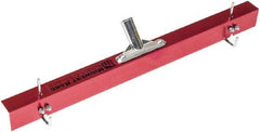 SEYMOUR-MIDWEST - Sled Style Gauge Rake - 24" Wide, Aluminum Head - Exact Tool & Supply