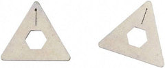 SEYMOUR-MIDWEST - 2 Piece, 3 Setting, Size 1 Gauge Rake Cam Set - Use with CAM Gauge Rake - Exact Tool & Supply