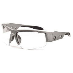 DAGR Clear Lens Matte Gray Safety Glasses - Exact Tool & Supply