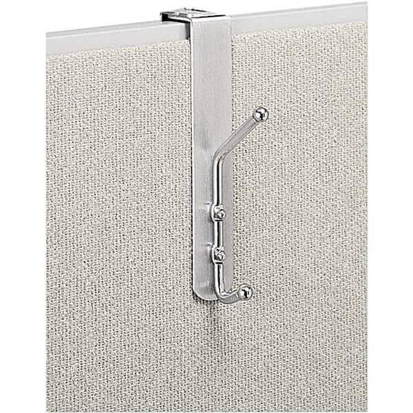 Safco - 1 Hooks, 1-1/2" Long x 4-1/4" Deep, Steel Over the Panel Hook - 8-1/2" High - Exact Tool & Supply