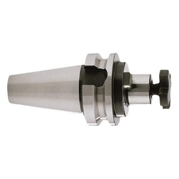 HAIMER - SK40 Taper Face Mill Holder & Adapter - 27mm Pilot Diam, 100mm Arbor Length - Exact Tool & Supply