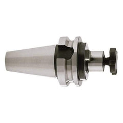 HAIMER - SK40 Taper Face Mill Holder & Adapter - 27mm Pilot Diam, 100mm Arbor Length - Exact Tool & Supply