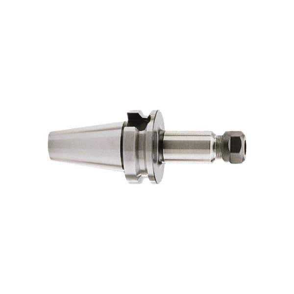HAIMER - 1.5mm to 20mm Capacity, 6.3" Projection, BT40 Taper Shank, ER32 Collet Chuck - 0.0001" TIR, Through-Spindle & DIN Flange Coolant - Exact Tool & Supply