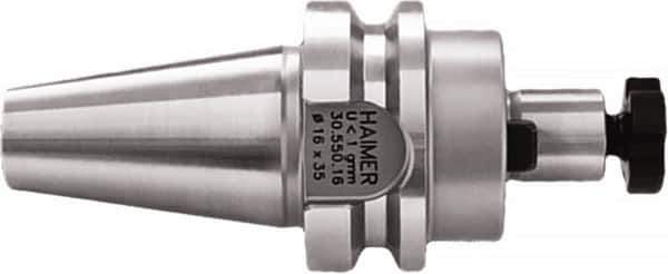 HAIMER - BT30 Taper Face Mill Holder & Adapter - 16mm Pilot Diam, 35mm Arbor Length - Exact Tool & Supply