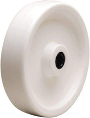 Hamilton - 8 Inch Diameter x 2 Inch Wide, Polyolefin Caster Wheel - 900 Lb. Capacity, 2-3/16 Inch Hub Length, 3/4 Inch Axle Diameter, Delrin Bearing - Exact Tool & Supply
