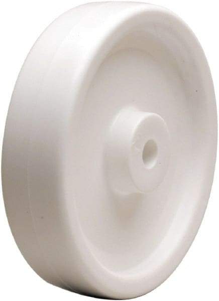 Hamilton - 8 Inch Diameter x 2 Inch Wide, Polyolefin Caster Wheel - 900 Lb. Capacity, 2-3/16 Inch Hub Length, 3/4 Inch Axle Diameter, Plain Bore Bearing - Exact Tool & Supply