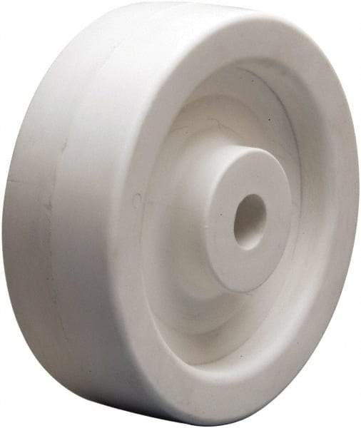 Hamilton - 6 Inch Diameter x 2 Inch Wide, Polyolefin Caster Wheel - 750 Lb. Capacity, 2-3/16 Inch Hub Length, 3/4 Inch Axle Diameter, Plain Bore Bearing - Exact Tool & Supply