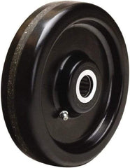 Hamilton - 6 Inch Diameter x 1-1/2 Inch Wide, Phenolic Caster Wheel - 800 Lb. Capacity, 1-5/8 Inch Hub Length, 5/8 Inch Axle Diameter, Straight Roller Bearing - Exact Tool & Supply