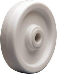 Hamilton - 6 Inch Diameter x 1-1/2 Inch Wide, Polyolefin Caster Wheel - 600 Lb. Capacity, 1-5/8 Inch Hub Length, 5/8 Inch Axle Diameter, Delrin Bearing - Exact Tool & Supply