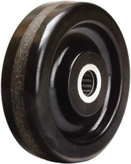 Hamilton - 5 Inch Diameter x 1-1/2 Inch Wide, Phenolic Caster Wheel - 600 Lb. Capacity, 1-5/8 Inch Hub Length, 5/8 Inch Axle Diameter, Straight Roller Bearing - Exact Tool & Supply