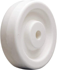 Hamilton - 5 Inch Diameter x 1-1/2 Inch Wide, Polyolefin Caster Wheel - 450 Lb. Capacity, 1-5/8 Inch Hub Length, 5/8 Inch Axle Diameter, Delrin Bearing - Exact Tool & Supply