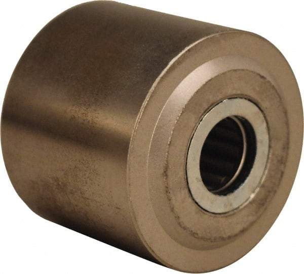 Hamilton - 2-1/2 Inch Diameter x 2 Inch Wide, Sintered Iron Caster Wheel - 275 Lb. Capacity, 2-1/4 Inch Hub Length, 5/8 Inch Axle Diameter, Straight Roller Bearing - Exact Tool & Supply