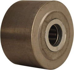Hamilton - 2-1/2 Inch Diameter x 1-1/2 Inch Wide, Sintered Iron Caster Wheel - 250 Lb. Capacity, 1-5/8 Inch Hub Length, 1/2 Inch Axle Diameter, Straight Roller Bearing - Exact Tool & Supply