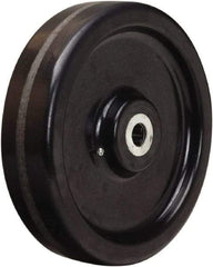 Hamilton - 12 Inch Diameter x 3 Inch Wide, Phenolic Caster Wheel - 3,500 Lb. Capacity, 3-1/4 Inch Hub Length, 1 Inch Axle Diameter, Tapered Roller Bearing - Exact Tool & Supply