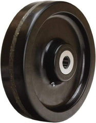 Hamilton - 10 Inch Diameter x 2-1/2 Inch Wide, Phenolic Caster Wheel - 2,500 Lb. Capacity, 3-1/4 Inch Hub Length, 1-1/4 Inch Axle Diameter, Straight Roller Bearing - Exact Tool & Supply