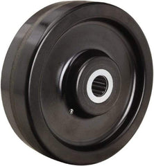 Hamilton - 12 Inch Diameter x 3-1/2 Inch Wide, Phenolic Caster Wheel - 4,000 Lb. Capacity, 4-1/4 Inch Hub Length, 2-7/16 Inch Axle Diameter, Plain Bore Bearing - Exact Tool & Supply