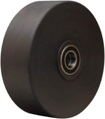 Hamilton - 12 Inch Diameter x 4 Inch Wide, Nylon Caster Wheel - 10,000 Lb. Capacity, 4-1/4 Inch Hub Length, 1 Inch Axle Diameter, Precision Ball Bearing - Exact Tool & Supply