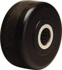 Hamilton - 3-1/4 Inch Diameter x 1-1/2 Inch Wide, Phenolic Caster Wheel - 600 Lb. Capacity, 1-5/8 Inch Hub Length, 1/2 Inch Axle Diameter, Straight Roller Bearing - Exact Tool & Supply