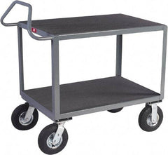 Jamco - 1,200 Lb Capacity, 48" Wide x 30" Long x 34" High Instrument Cart - 2 Shelf, Steel - Exact Tool & Supply