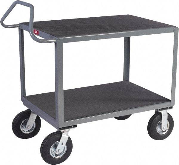 Jamco - 1,200 Lb Capacity, 36" Wide x 24" Long x 34" High Instrument Cart - 2 Shelf, Steel - Exact Tool & Supply