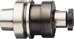 HAIMER - HSK63F Taper Face Mill Holder & Adapter - 27mm Pilot Diam, 60mm Arbor Length - Exact Tool & Supply