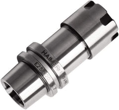 HAIMER - 0.02" to 0.39" Capacity, 1.33" Projection, HSK25E Hollow Taper, ER16 Collet Chuck - 0.0001" TIR - Exact Tool & Supply