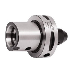 HAIMER - Capto C6 Taper Shank 18mm Hole End Mill Holder/Adapter - 50mm Nose Diam, 65mm Projection, Through-Spindle Coolant - Exact Tool & Supply
