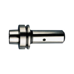 HAIMER - 3/8" to 0.57" Capacity, 4.72" Projection, HSK63A Hollow Taper, HG02 Collet Chuck - 0.0002" TIR - Exact Tool & Supply