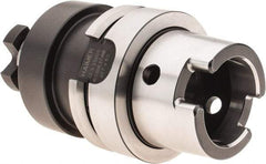 HAIMER - HSK63A Taper Face Mill Holder & Adapter - 27mm Pilot Diam, 60mm Arbor Length - Exact Tool & Supply