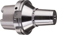 HAIMER - 32mm Hole Diam, HSK125A Taper Shank Shrink Fit Tool Holder & Adapter - 160mm Projection, 70mm Nose Diam, 61mm Clamping Depth, 25,000 RPM, Through Coolant - Exact Tool & Supply