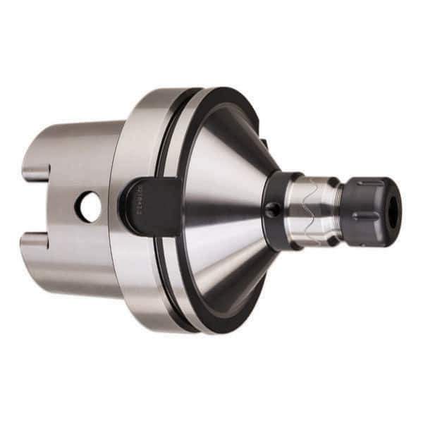 HAIMER - 1/8" to 3/4" Capacity, 7" Projection, HSK125A Hollow Taper, ER32 Collet Chuck - 0.0001" TIR - Exact Tool & Supply