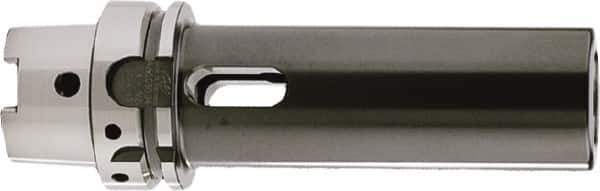 HAIMER - HSK100A Outside Taper, 2MT Tang Inside Taper, HSK to Morse Taper Adapter - 120mm Projection, 32mm Nose Diam - Exact Tool & Supply