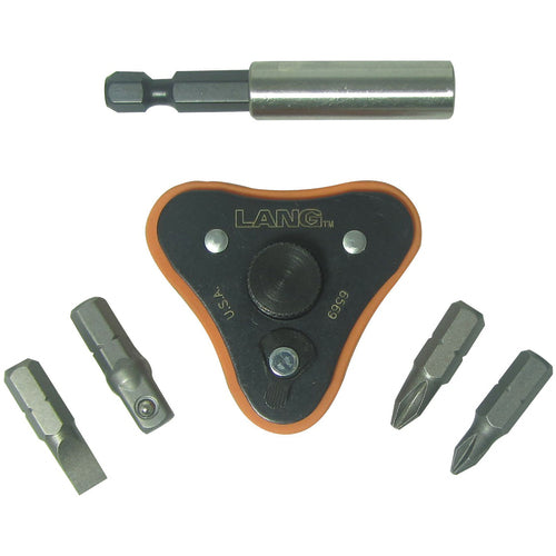 6 Pc Finger Ratchet Bit Driver Set - Exact Tool & Supply