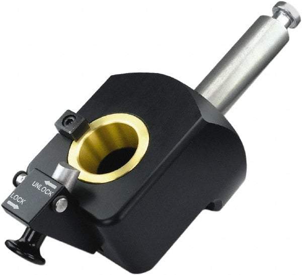HAIMER - 1 Position, HSK80A Compatible Tool Holder Tightening Fixture - Exact Tool & Supply