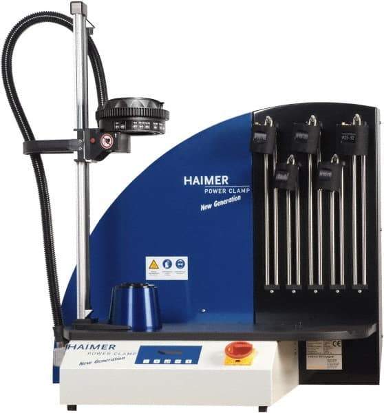 HAIMER - Shrink-Fit Machines Type: Power Clamp Compatible Tool Material: Carbide & High Speed Steel - Exact Tool & Supply