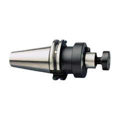 HAIMER - CAT40 Taper Face Mill Holder & Adapter - 3/4" Pilot Diam, 3.94" Arbor Length - Exact Tool & Supply