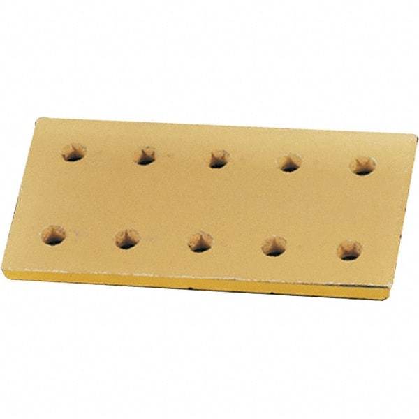 Dynabrade - 7" Long x 3.6667" Wide Power Sander Punch Plate - For Use with Dynabug Orbital Sanders - Exact Tool & Supply
