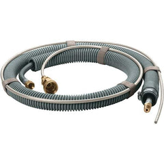 Dynabrade - 4-1/2' Long Power Sander Water Hose Assembly - 1" Diam, For Use with Wet Random Orbital Sanders - Exact Tool & Supply