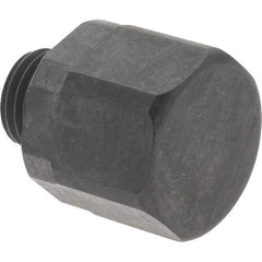 Dynabrade - Scaler Hex Adapter - 0.7 hp Compatible, 2,400 RPM Compatible, For Use with 30337 Right-Angle Dynascaler - Exact Tool & Supply