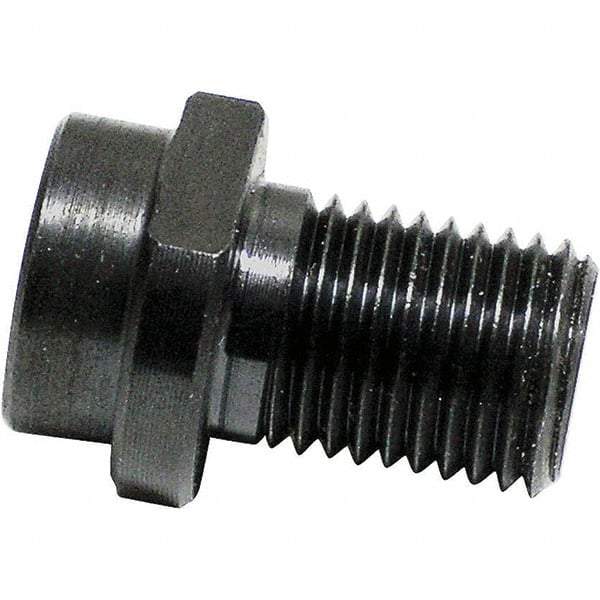 Dynabrade - Abrasive Disc Adapter - 3/8-24, M8 Female, Male, 3/4" Long - Exact Tool & Supply