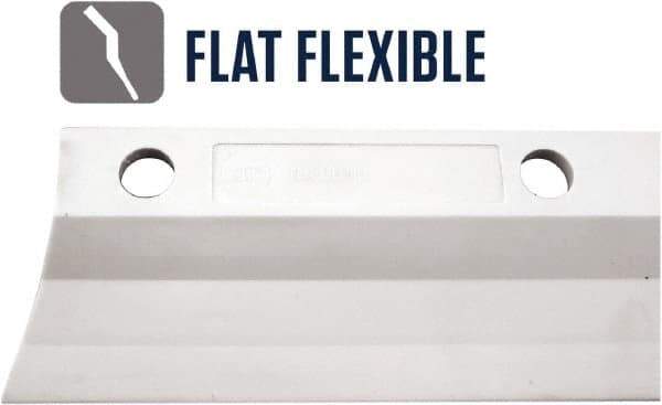 SEYMOUR-MIDWEST - 27" Rubber Blade Floor Squeegee - Threaded End, Single Edge, Gray, Use with 78256 - Exact Tool & Supply