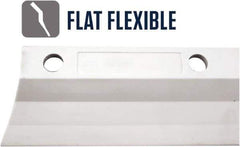 SEYMOUR-MIDWEST - 27" Rubber Blade Floor Squeegee - Threaded End, Single Edge, Gray, Use with 78256 - Exact Tool & Supply