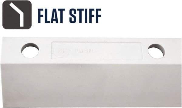 SEYMOUR-MIDWEST - 26" Rubber Blade Floor Squeegee - Threaded End, Single Edge, Gray, Use with 78256 - Exact Tool & Supply