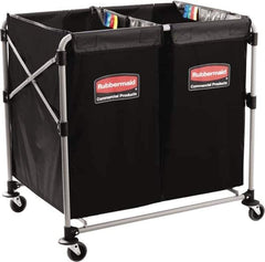 Rubbermaid - Vinyl Basket Truck - 24.1" Width - Exact Tool & Supply
