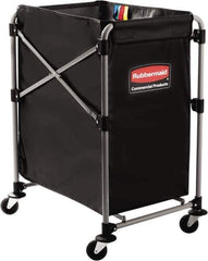 Rubbermaid - Vinyl Basket Truck - 20.3" Width - Exact Tool & Supply