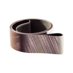 3M - 3" Wide x 132" OAL, A45 Grit, Aluminum Oxide Abrasive Belt - Aluminum Oxide, Coated, Cloth Backing, Wet, Series 307EA - Exact Tool & Supply