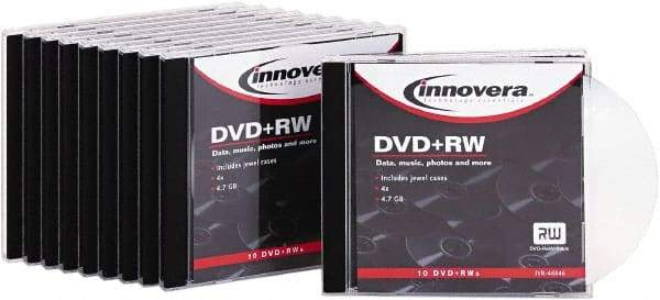 innovera - DVD+RW Discs - Use with CD, DVD Drives - Exact Tool & Supply