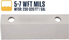 SEYMOUR-MIDWEST - 26" Rubber Blade Floor Squeegee - Threaded End, Single Edge, Gray, Use with 78256 - Exact Tool & Supply
